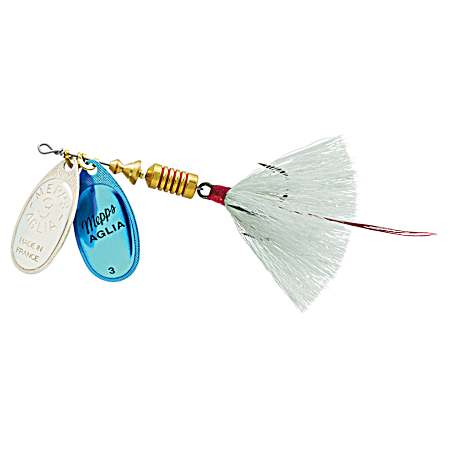 Double Blade Dressed Aglia - Silver/Blue/White