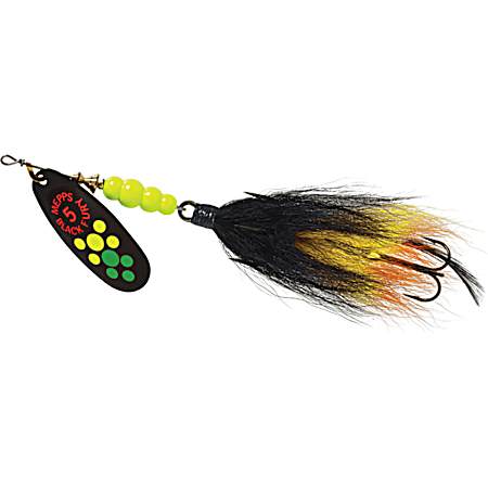 Hot Firetiger Dot Black Fury Tandem Spinner
