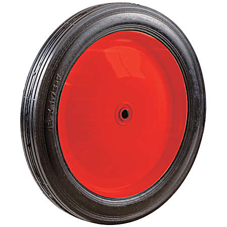 Ribbed Tread Rubber Tire - 10 x 1-3/4