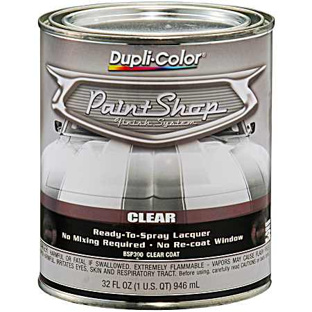 Paint Shop 32 oz Automotive Lacquer Finish System
