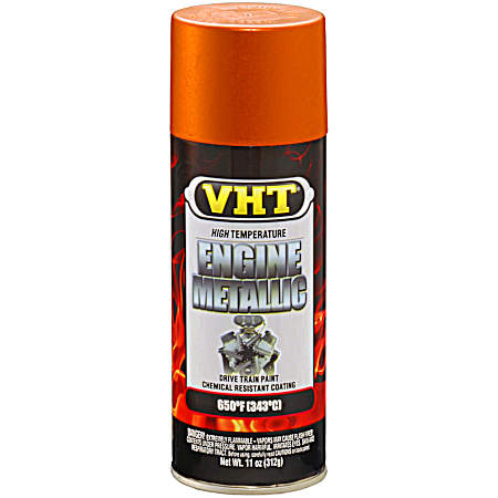 11 oz High Temperature Engine Metallic Spray Paint