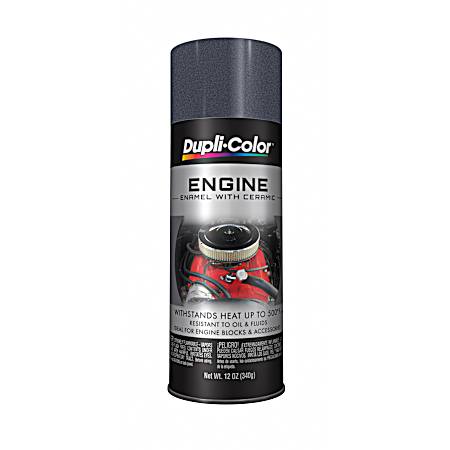 12 oz Engine Enamel Gloss Spray Paint w/ Ceramic