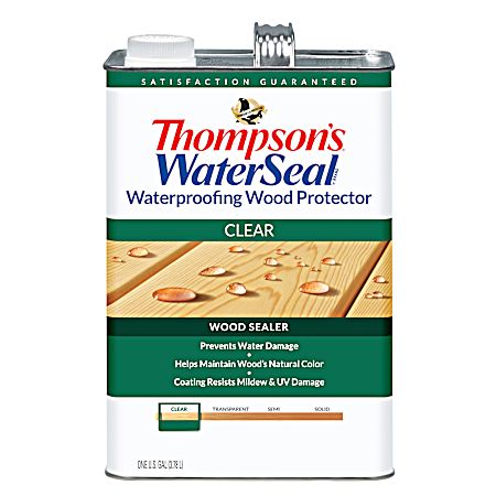 Clear Waterproofing Wood Protector
