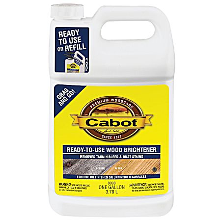 1 gal Ready-To-Use Exterior Wood Brightener