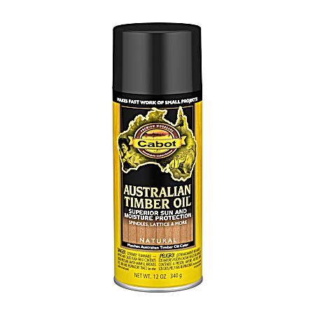 Australian Timber Oil Exterior Aerosol Wood Finish