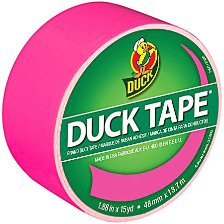 Neon Pink Duct Tape 1.88 In. x 15 Yd.