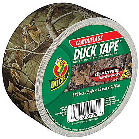 1.88 in x 10 yd Realtree Hardwoods Duct Tape