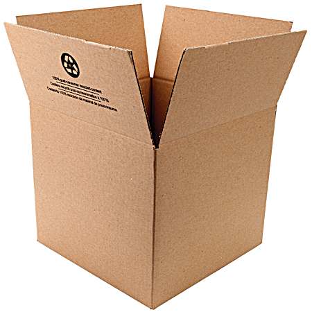 Brown Folded Kraft Box