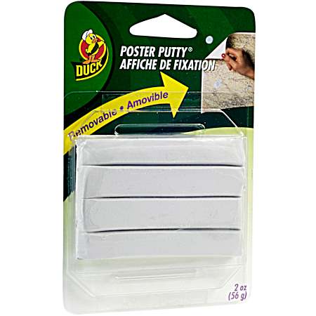 2 oz White Removable Poster Putty