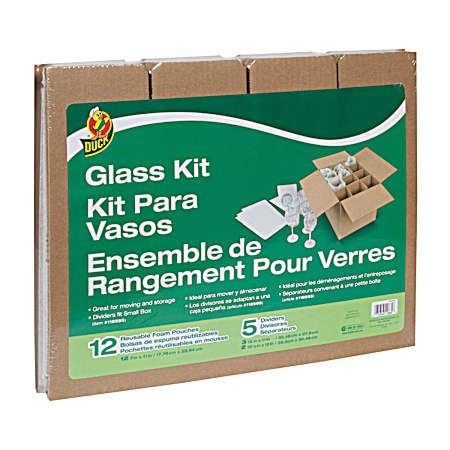 Brown Glass Kit Box