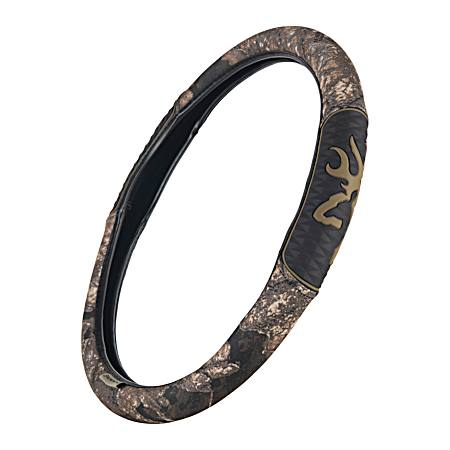 Buckmark Pistol 2-Grip Camo Steering Wheel Cover