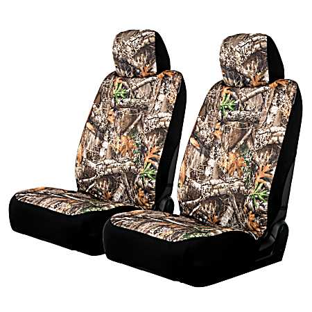 Columbus Camo Low Back Seat Covers - 2 Pk