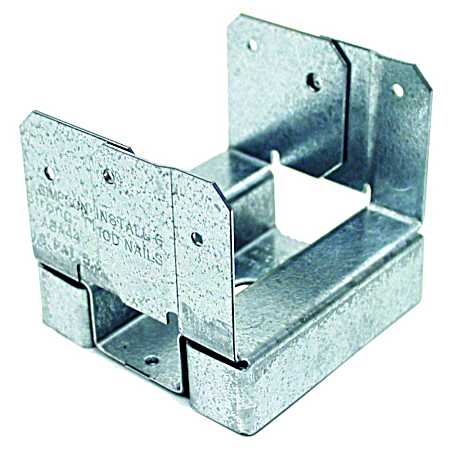ZMAX 16-Gauge Adjustable Post Base 4X4