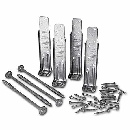 ZMAX 14-Gauge Deck Tension Tie Kit