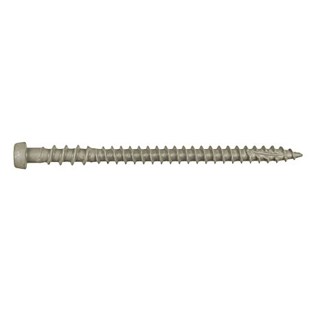 #10 x 2-3/4 in Gray Hand-Drive Composite Deck Screw - 350 ct