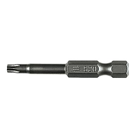 2 in. T-20 6-Lobe-Drive Power Bit - 3 Pk