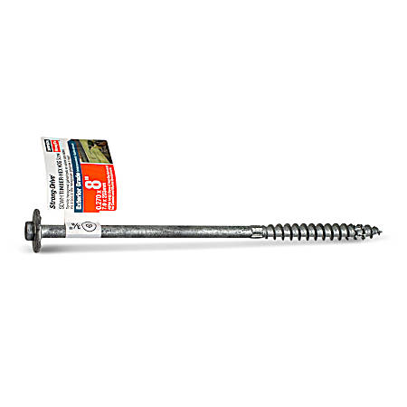 0.276 in. x 8 in. Strong-Drive SDWH Timber-Hex HDG Wood Screw