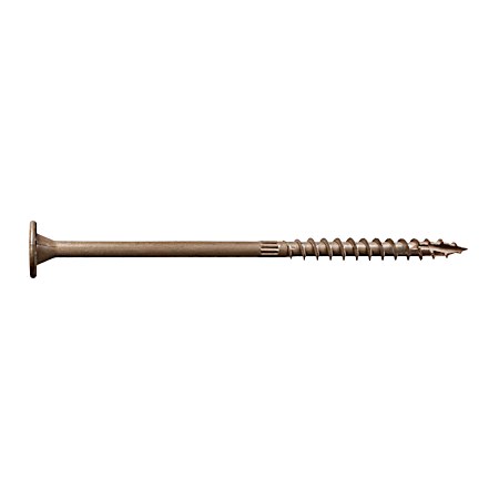 0.220 in. x 6 in. T40 6-Lobe, Washer Head, Strong-Drive SDWS Timber Screw, Exterior Grade