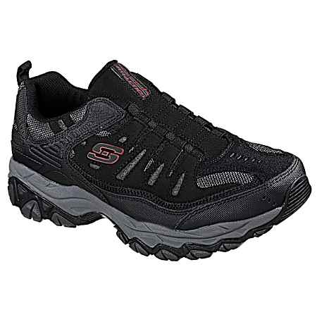 Sport Men's After Burn Wonted Quarter Cut Black/Grey Slip-On Shoes