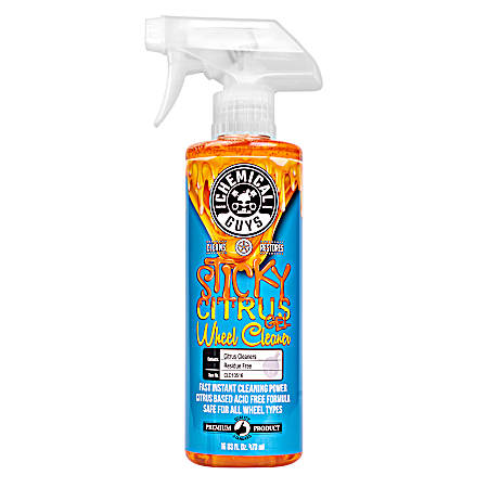 16 oz Sticky Citrus Gel Wheel Cleaner