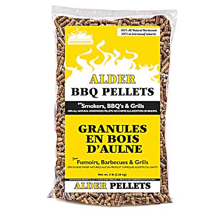 5 lb Alder Flavor Wood BBQ Pellets