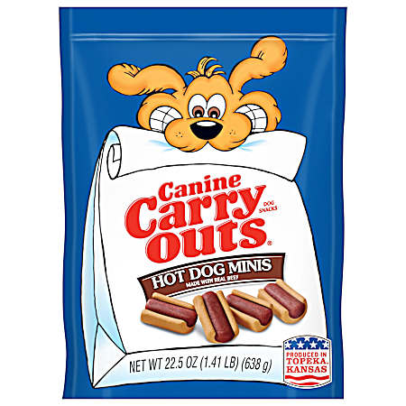 Hot Dog Minis Dog Treats
