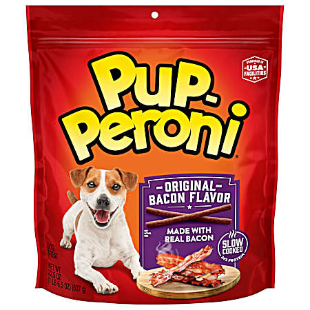 Original Bacon Flavor Dog Treats 22.5 oz Bag