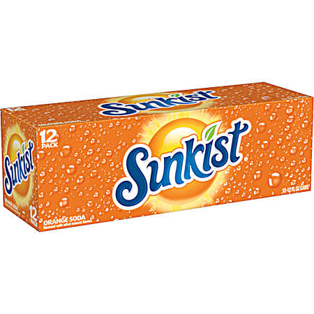 12 oz Orange Soda - 12 Pk