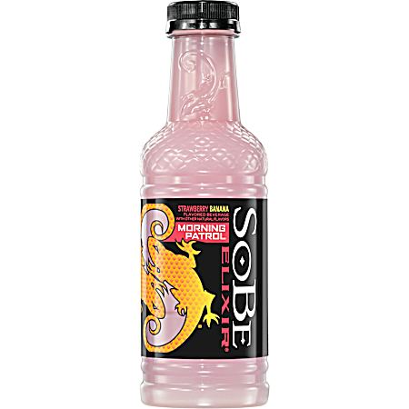 Elixir Morning Patrol 20 oz Strawberry Banana Juice