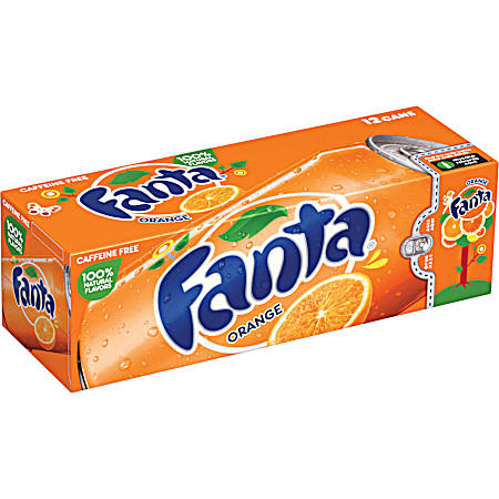 12 oz Orange Soda - 12 Pk