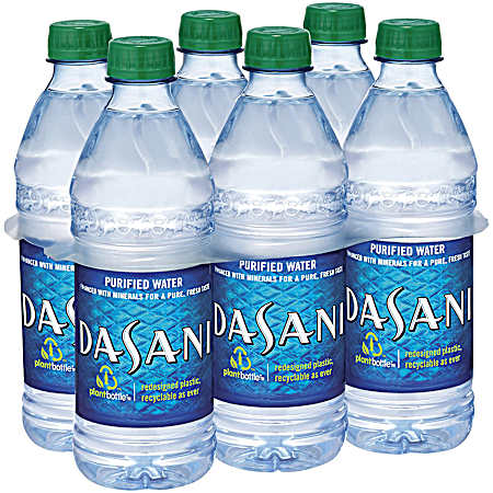 Purified Water - 16.9 Oz. - 6 Pk.
