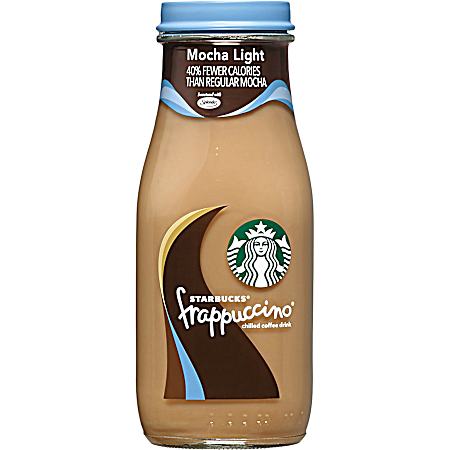 Frappuccino 9.5 oz Mocha Light Chilled Coffee