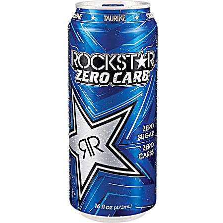 Zero Carb 16 oz Zero Sugar & Zero Carb Energy Drink