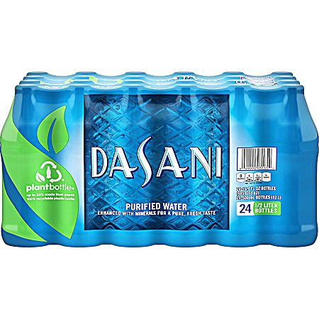 16.9 oz Purified Drinking Water - 24 Pk