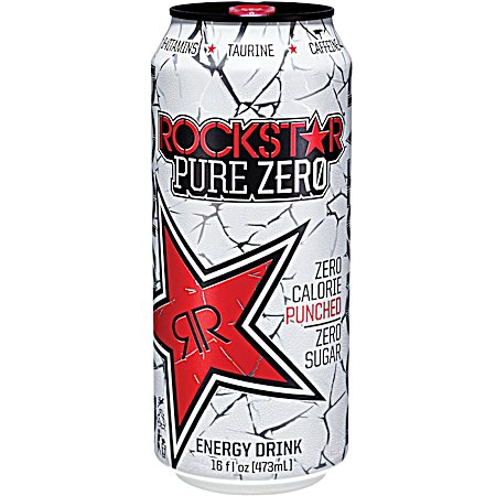 Pure Zero 16 oz Punched Zero Calorie & Zero Sugar Energy Drink