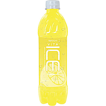 Vita Ice 17 oz Lemonade Sparkling Water
