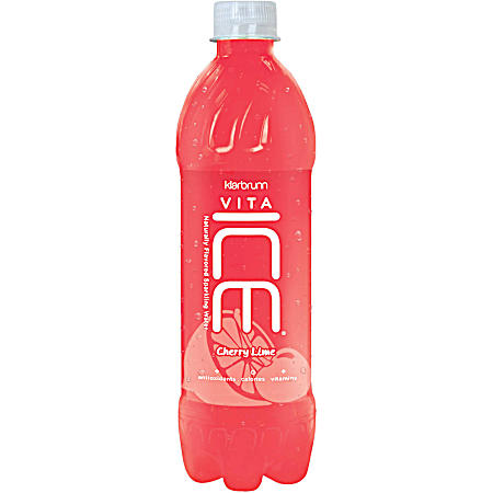 Vita Ice 17 oz Cherry Lime Sparkling Water