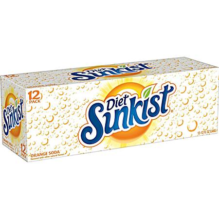 12 oz Orange Soda - 12 Pk