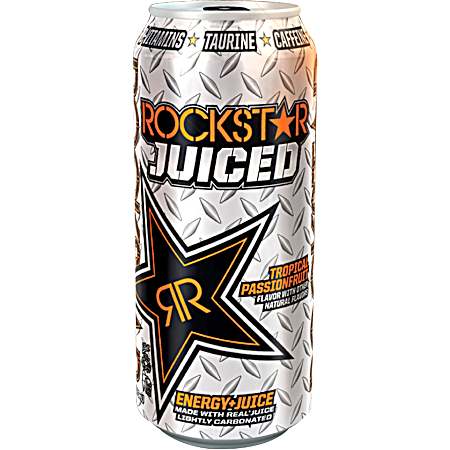 Juiced 16 oz Tropical Passionfruit Juice Energy Drink