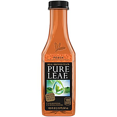 18.5 oz Peach Brewed Tea