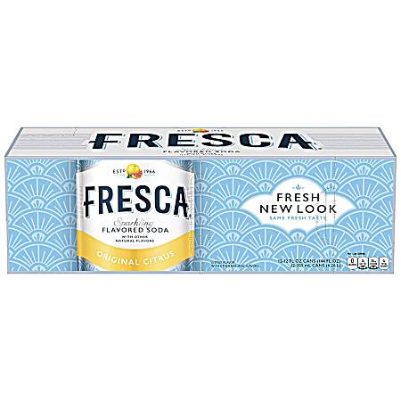 12 fl oz Original Citrus Sparkling Flavored Soda - 12 Pk