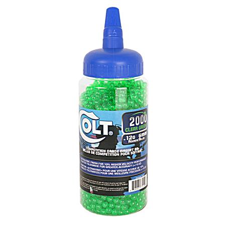 .12 Gr Airsoft Competition BBs - 2,000 Ct