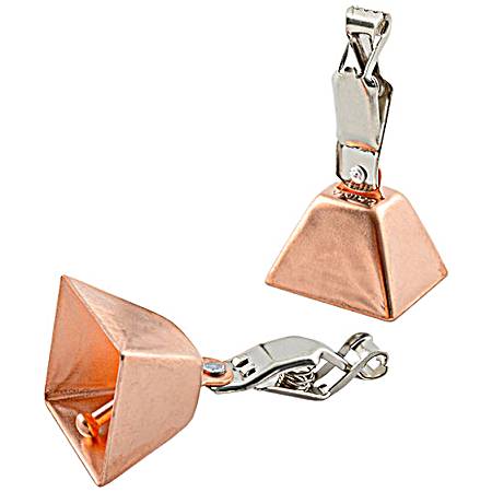 Copper Fish Alert Bells - 2 Pk