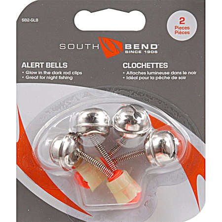 Glow-in-the-Dark Alert Bells - 2 Pk