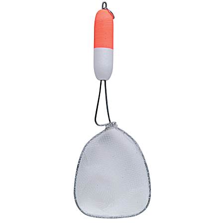 4.75 in x 3 in  White Floating Minnow Wire Dip Net