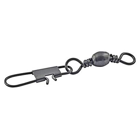 Black Interlock Snap Swivels