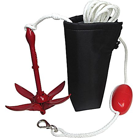3.5 lb Kayak PWC Anchor w/ 25 ft Anchor Line