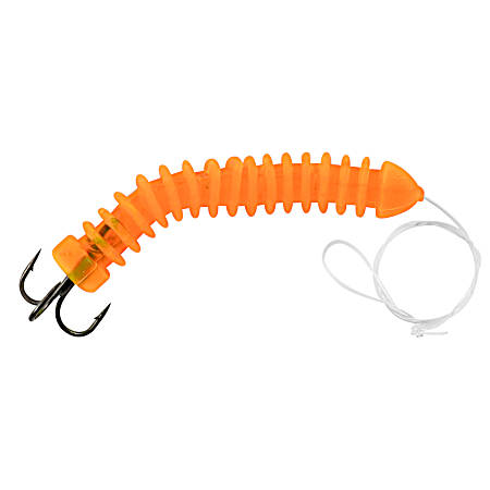 Orange Dip Worm Soft Bait