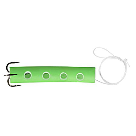 Glow Dip Tube Treble Soft Bait