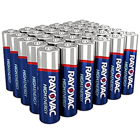 AA Alkaline Batteries - 30 Pk